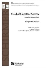 Maid of Constant Sorrow SATB choral sheet music cover